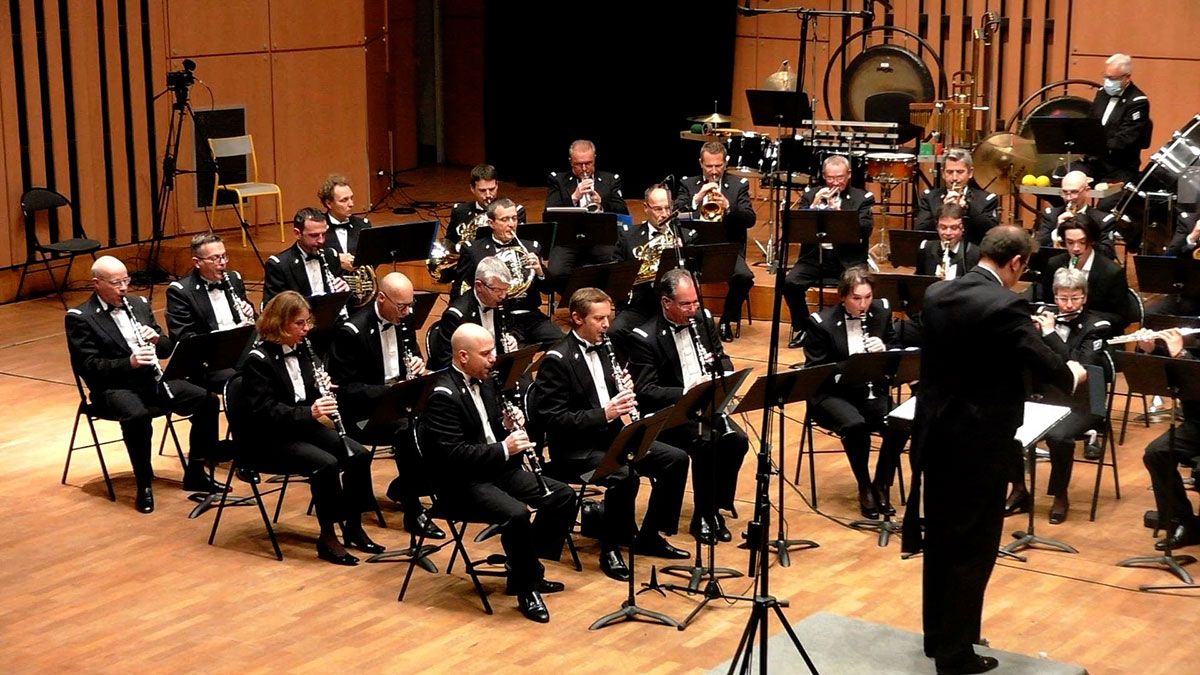 Orchestre de la Police Nationale - 7e Concours International de Composition 2021 - Coups de Vents