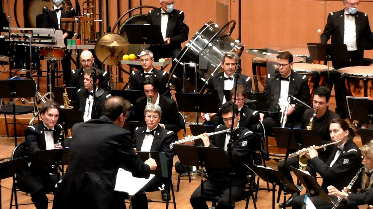 Orchestre de la Police Nationale - 7e Concours International de Composition 2021 - Coups de Vents